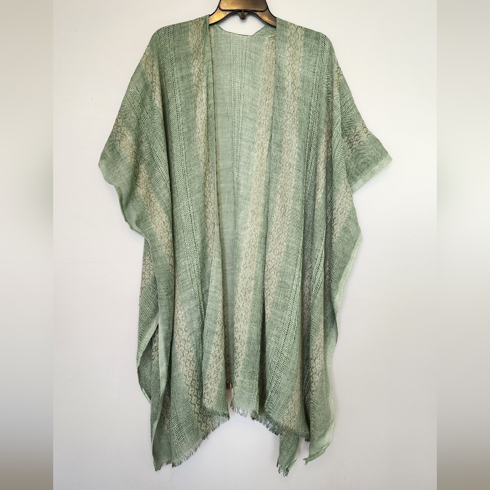Lightweight Green Poncho